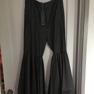 Tov Holy Wide Leg Bell Bottoms size 44
